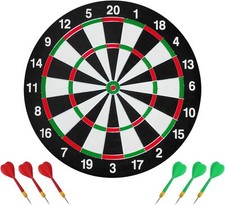 17" DOUBLE SIDED DART BOARD