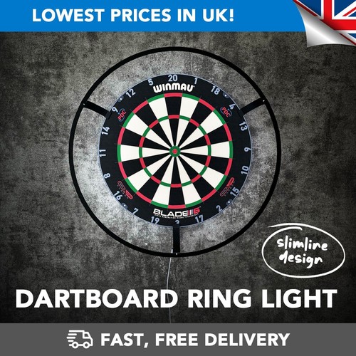 Dartboard ring light - light, (complete